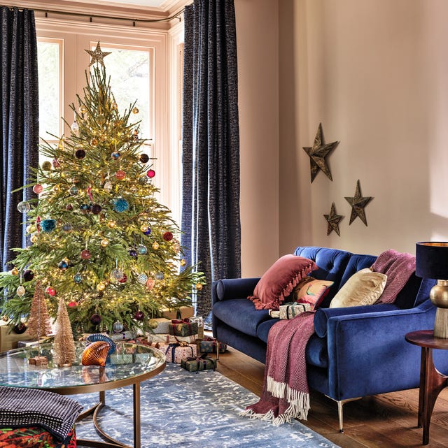 christmas living room decor