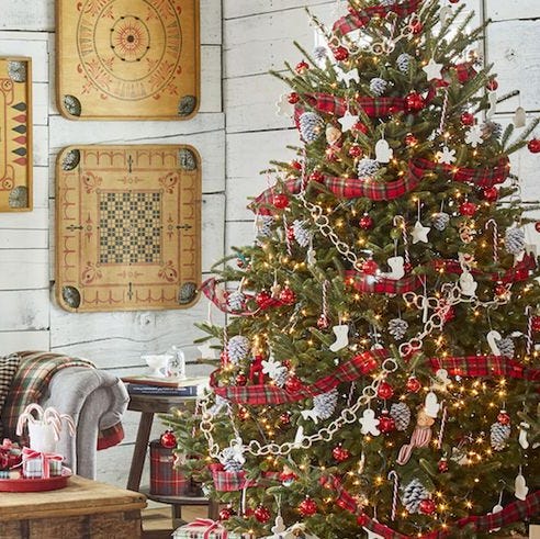 Best Christmas Tree Ribbon Ideas - Ways to Add Ribbon to Your Christmas ...