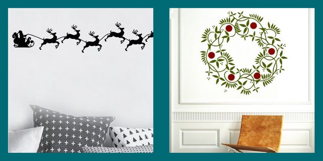 17 Best Wall Decals Simple And Easy Holiday To Try - Wall Transfers Trees