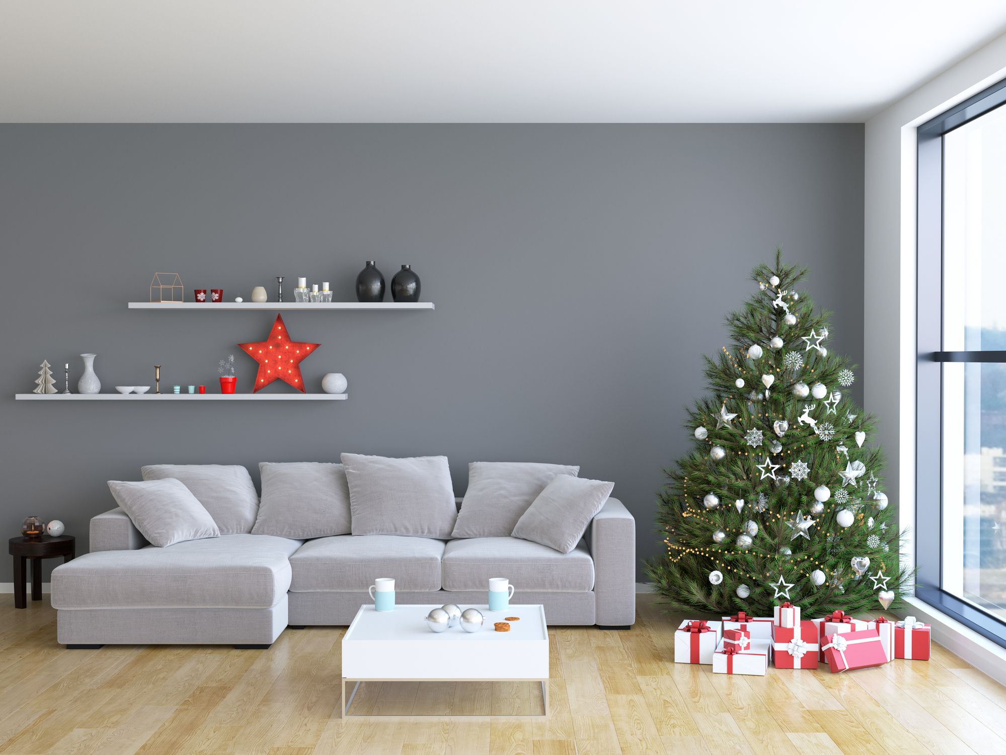 homemade christmas wall decor ideas