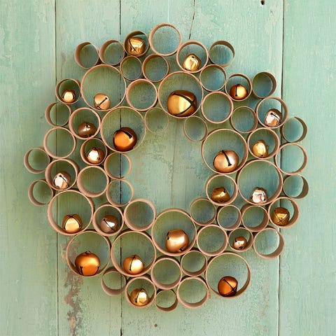 Christmas Wreath Ideas - Honeycomb Wreath