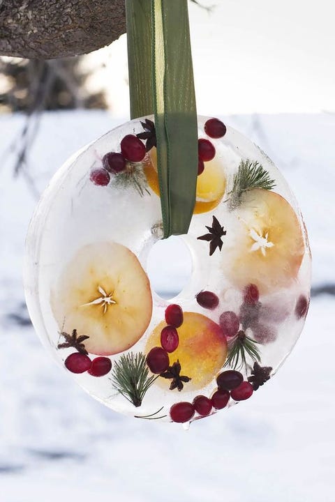 Christmas Wreath Ideas - Winter Ice Wreath