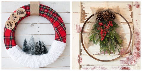 50 DIY Christmas Wreath Ideas 50 DIY Christmas Wreath Ideas