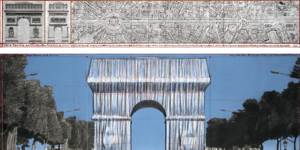 L'Arc de Triomphe, Wrapped - Christo to Wrap the Arc de Triomphe in Paris