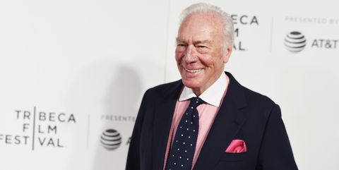 attends as att presents the us premiere of "the exception" at the bmcc tribeca performing arts center on on april 26, 2017 in new york city christopher plummer