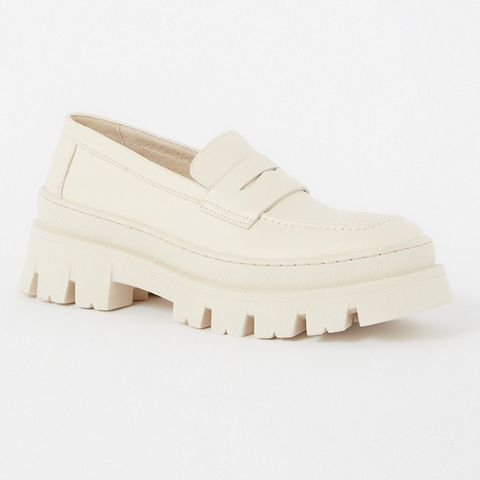chunky loafers, loafers, witte loafers, off white loafers, steve madden, steve madden schoenen, schoenen