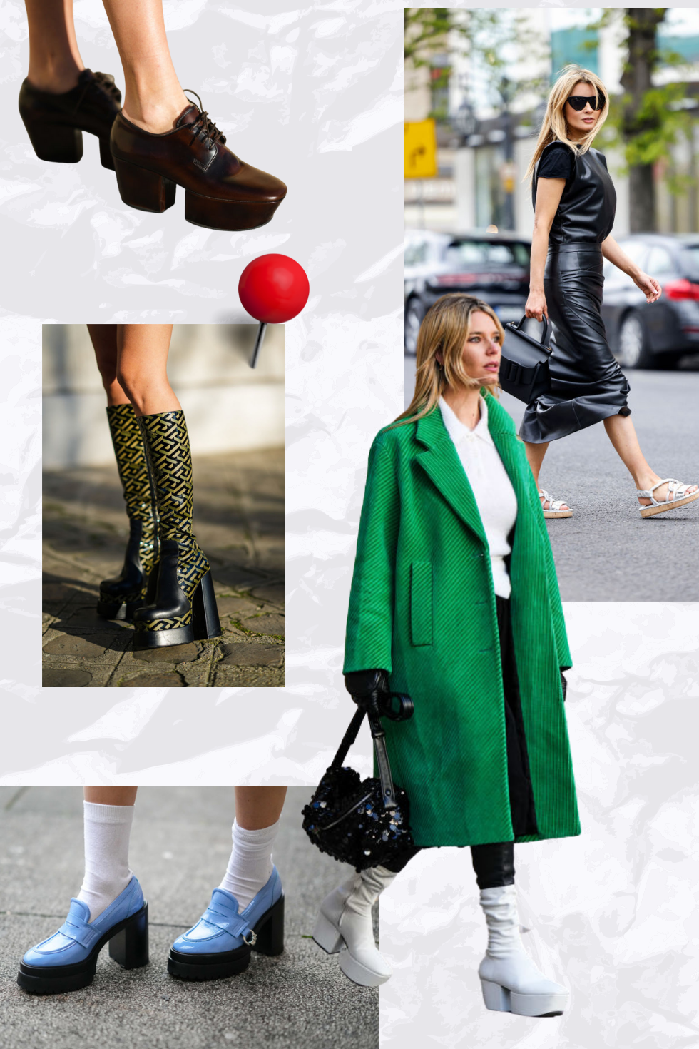 10 zapatos tendencia durante el año