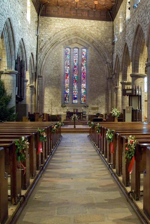 church at christmas