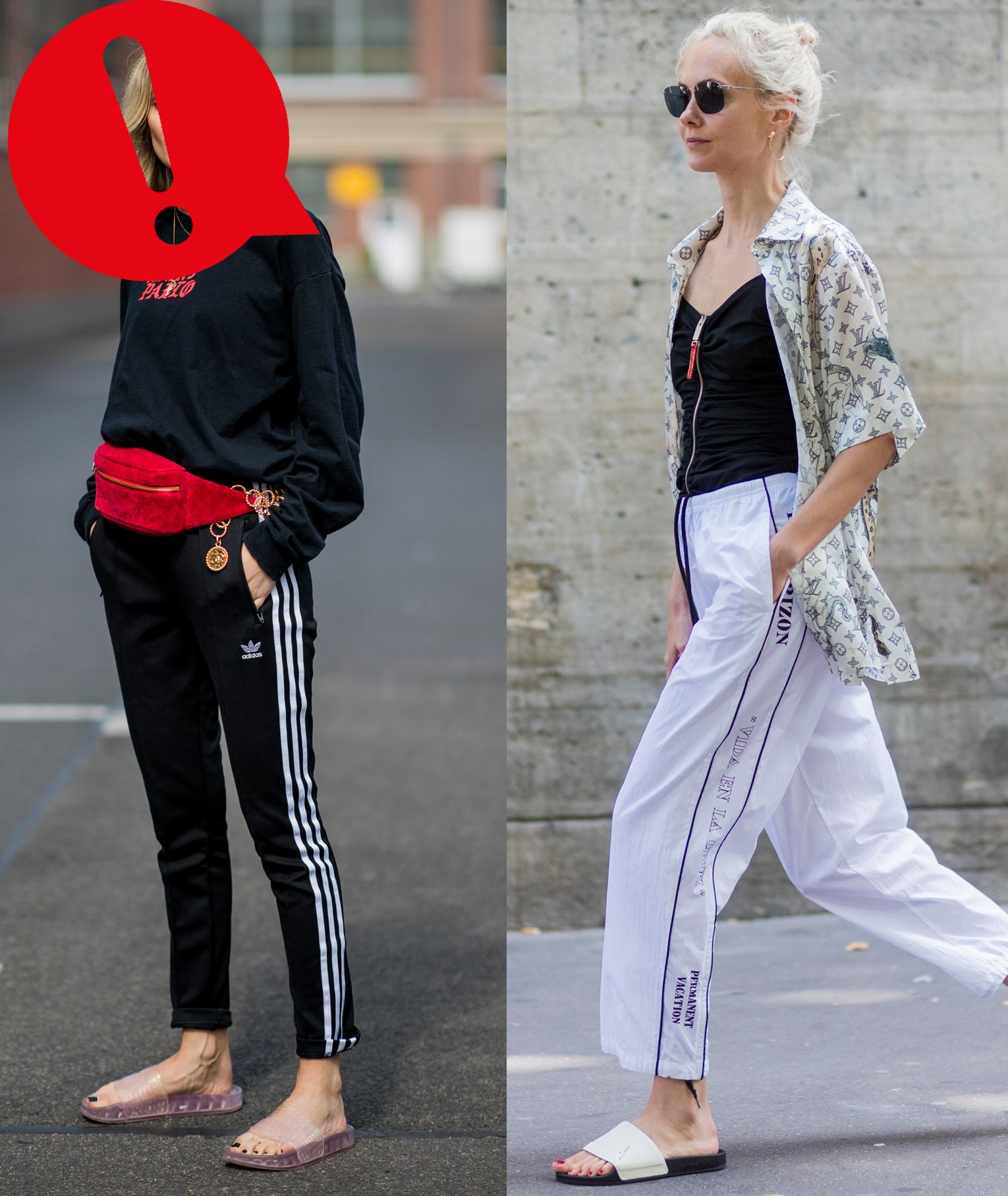 ciabatte adidas outfit