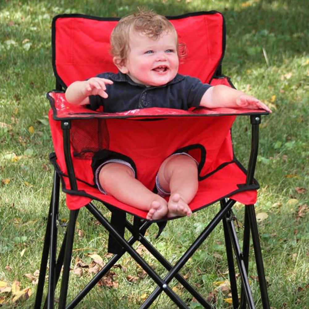 Baby Portable High Chair Seat CIAO BABY Folding Lightweight Camping Outdoor 