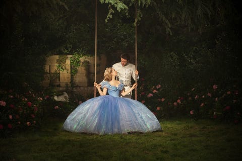 Lily James and Richard Madden in Cinderella