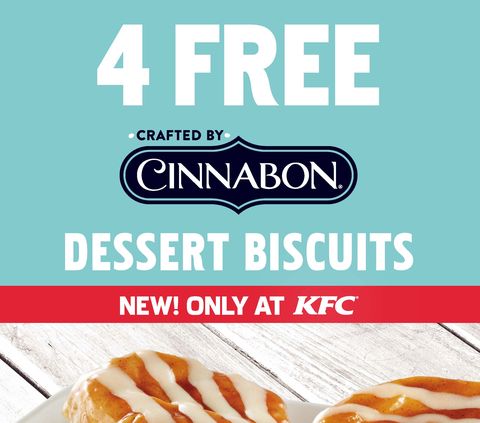 Kfc And Cinnabon Brought Back Dessert Biscuits This Winter