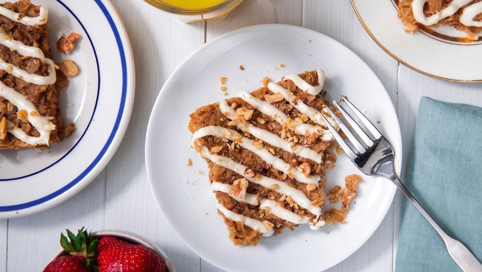 Rise And Shine With Cinnamon Roll Baked Oatmeal