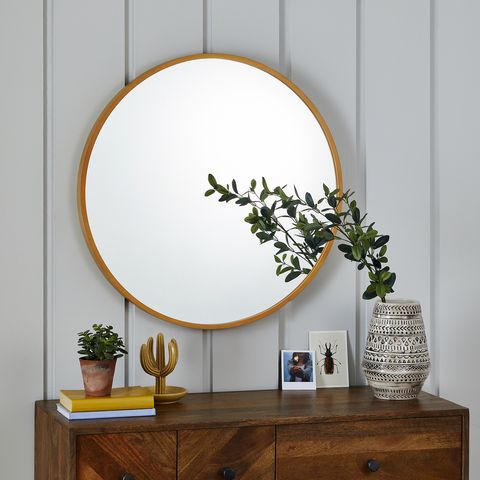 7 Statement Round Wall Mirrors To, Square Mirror Wall Art Dunelm