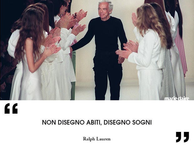 Le Frasi Piu Famose Di Ralph Lauren