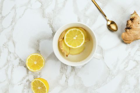 Thee met citroen en gember 