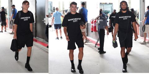 Manchester City preseason outfits