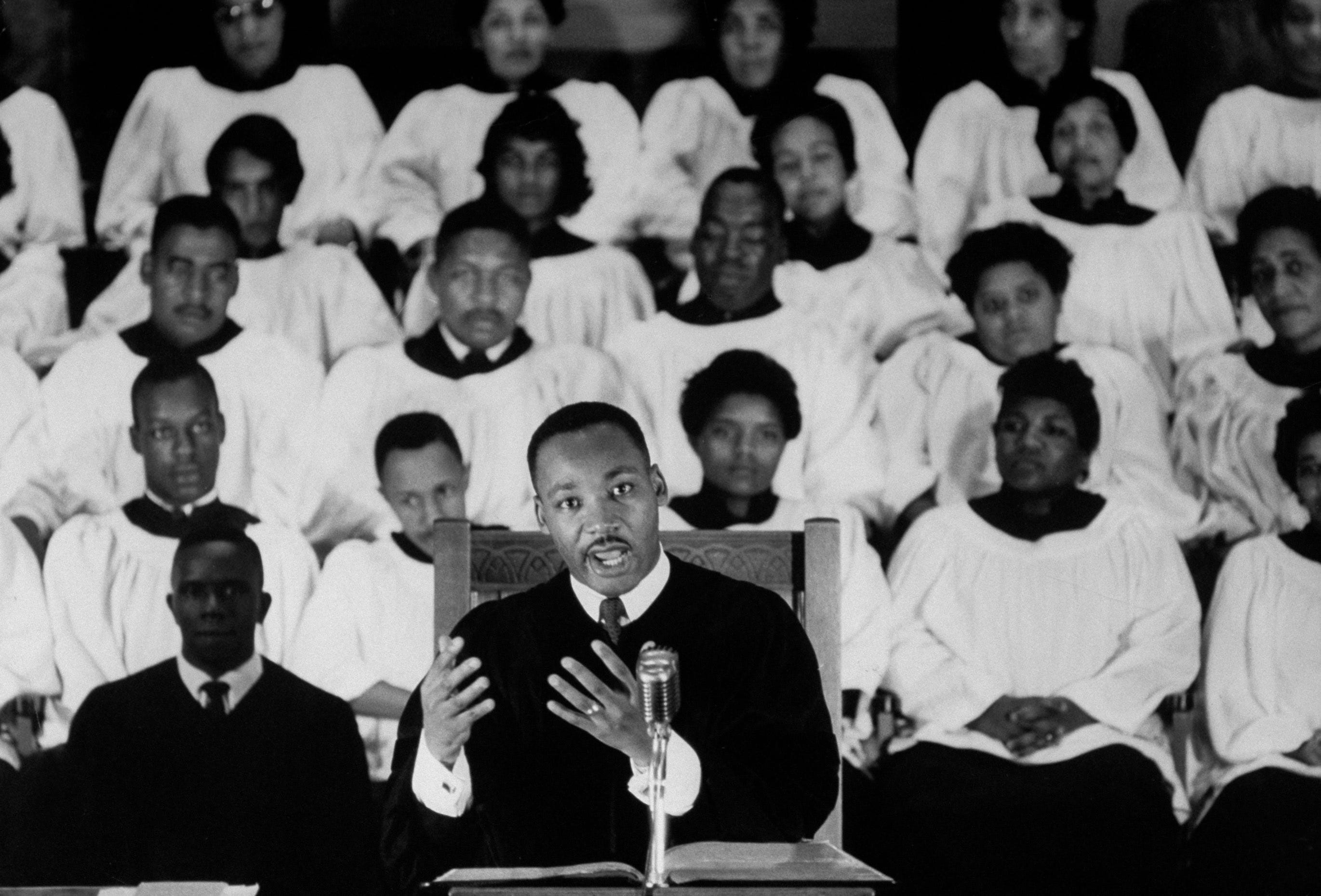 Martin Luther King Jr., American Preacher