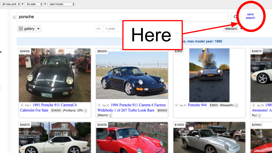 how does buying a car on craigslist work