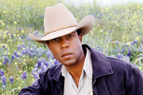 fort worth   january 1 clarence gilyard stars as james trivette in the cbs television series "walker, texas ranger" photo by cbs via getty images