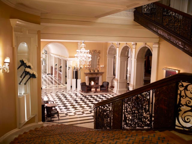 Rolling Stones Scarlet Video Location - Inside Claridge's London