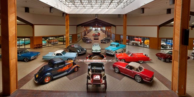 Drone Overflies Astonishing Car Collection—See How Many You Can Name