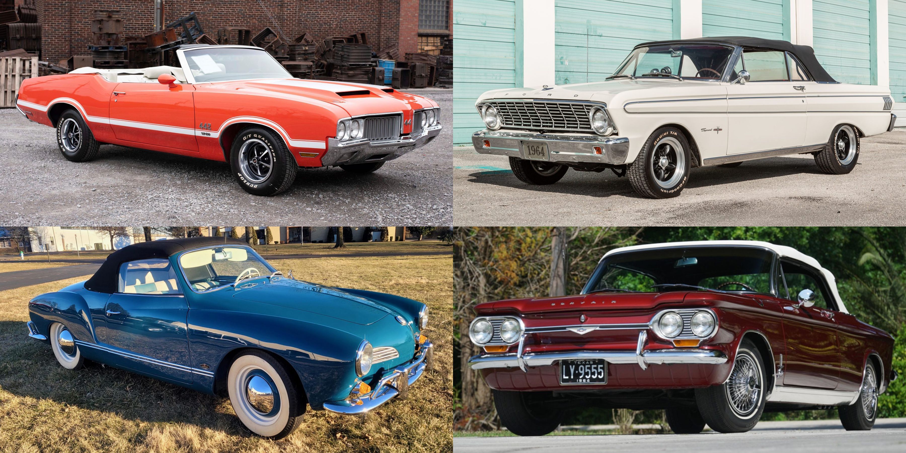 7 Vintage Convertibles Most of Spring