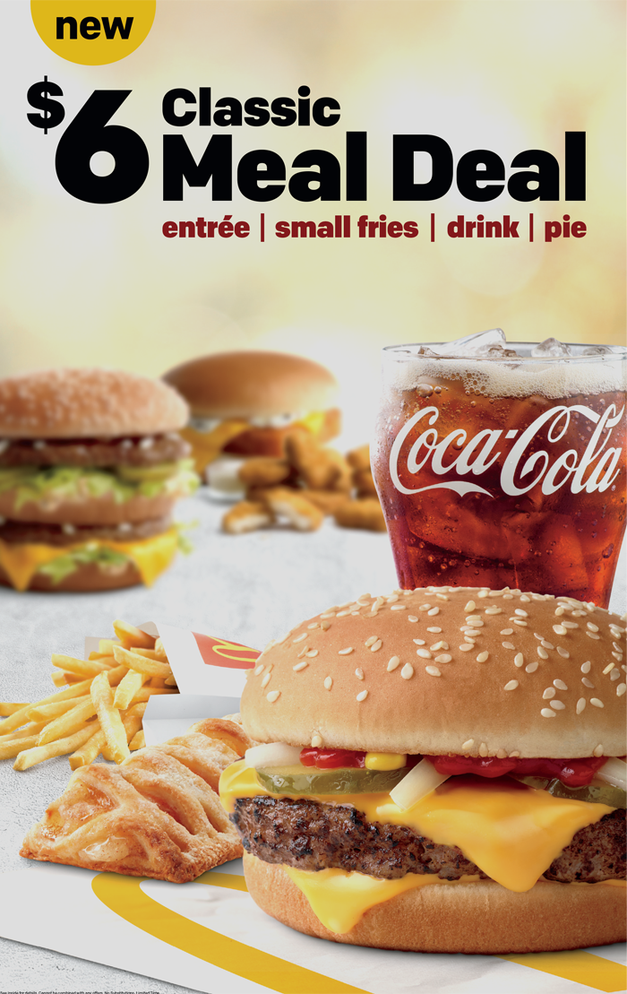 Mcdonalds Five Dollar Meal Of The Day Thursday Dollar Poster