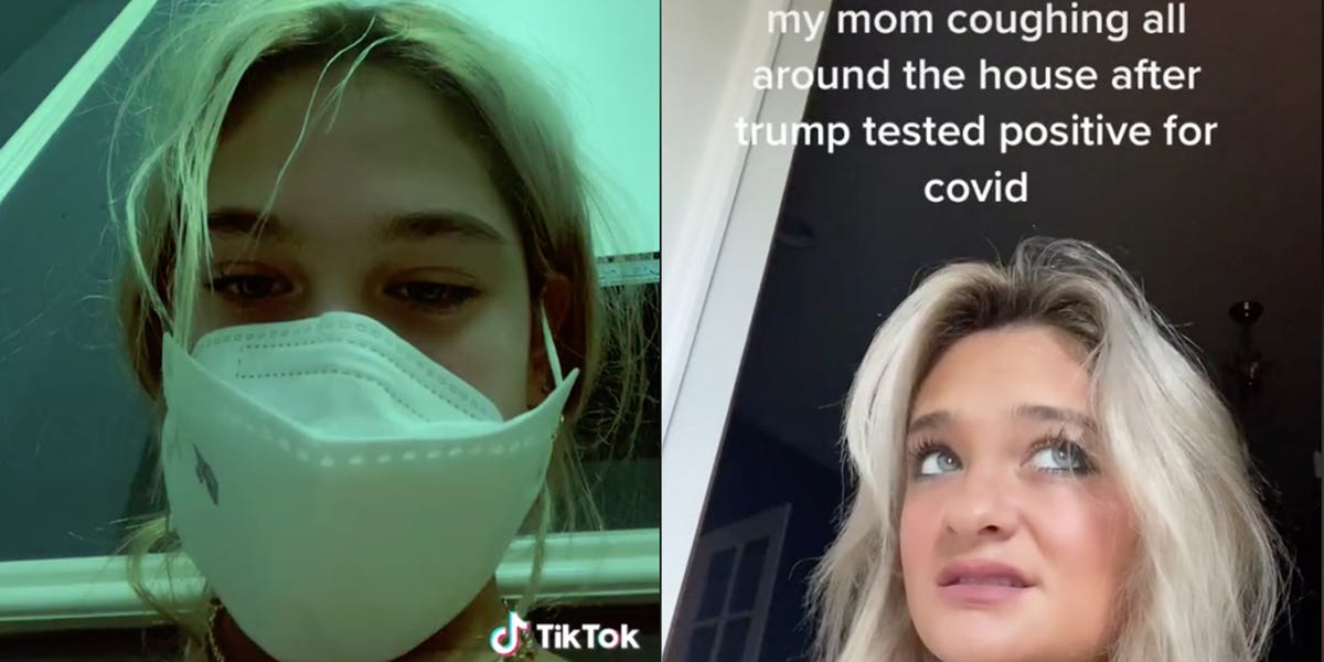 Claudia Conway Claims on TikTok That President Trump is 