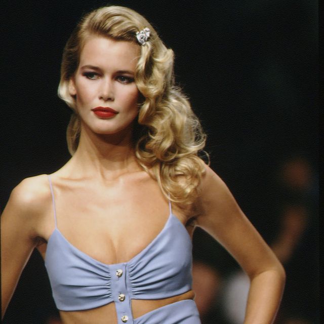 claudia schiffer photo by pierre vautheysygmasygma via getty images