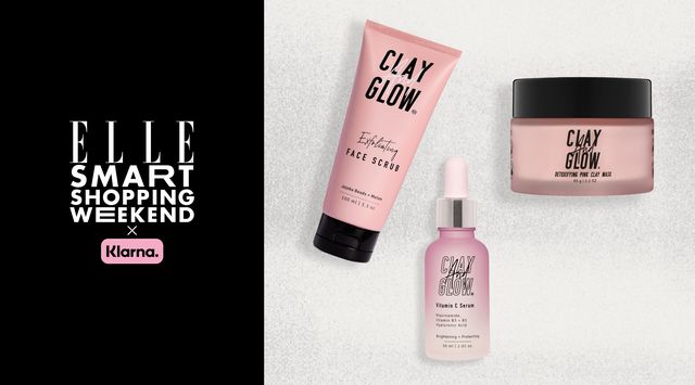 elle smart shopping weekend clay and glow