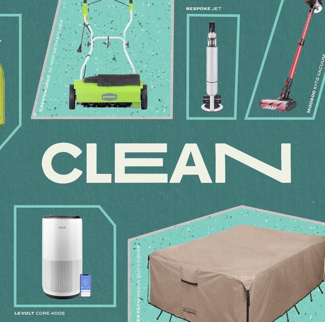 cleaning products with the word clean in the center and gear patrol home awards 2023 graphic in the bottom right corner