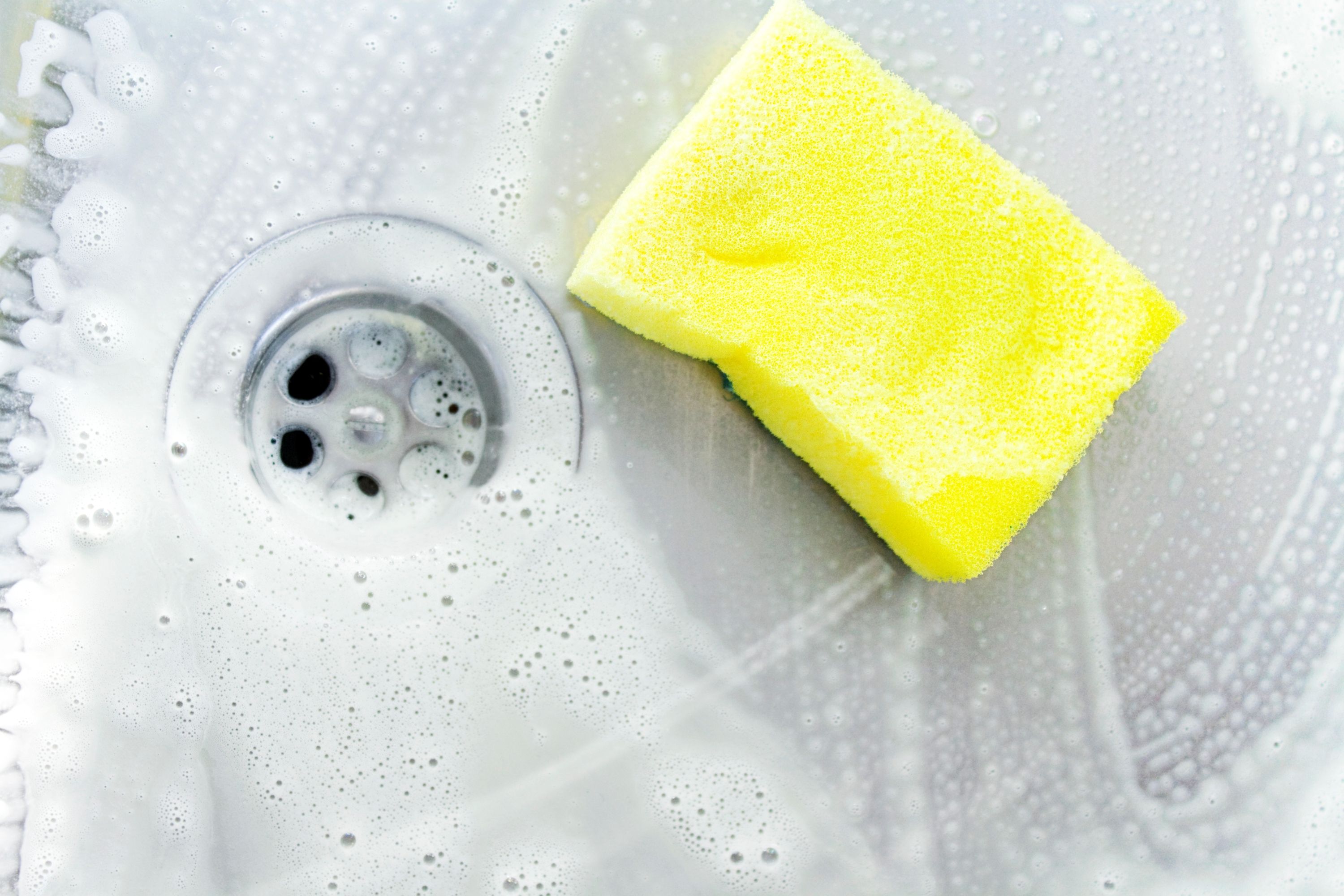 how to clean a sponge