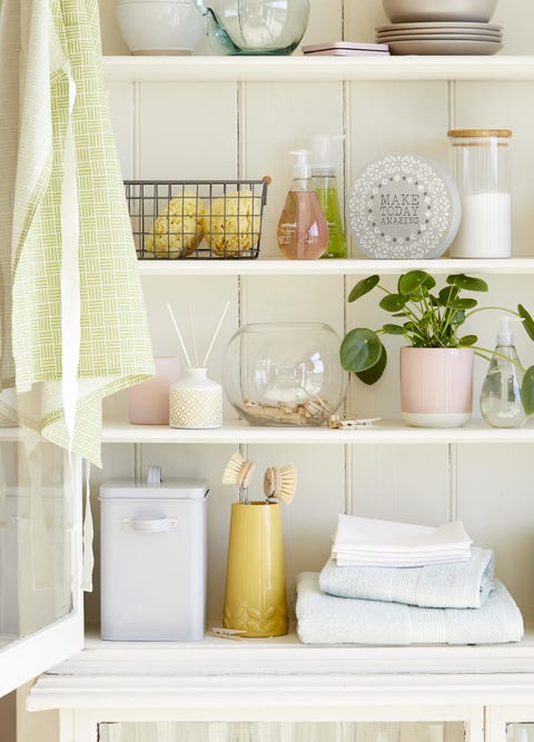 cleaning storage baskets and jars, dunelm