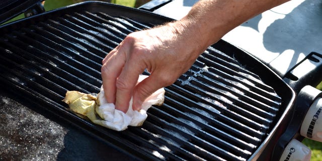 What To Put Under Grill On Grass