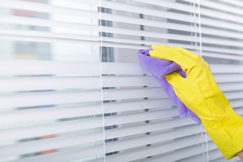 how to clean blinds