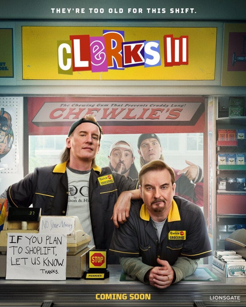 First trailer for ‘Clerks 3’: “They’re too old for this turn”