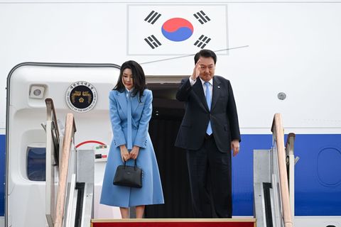 南韓總統夫婦
