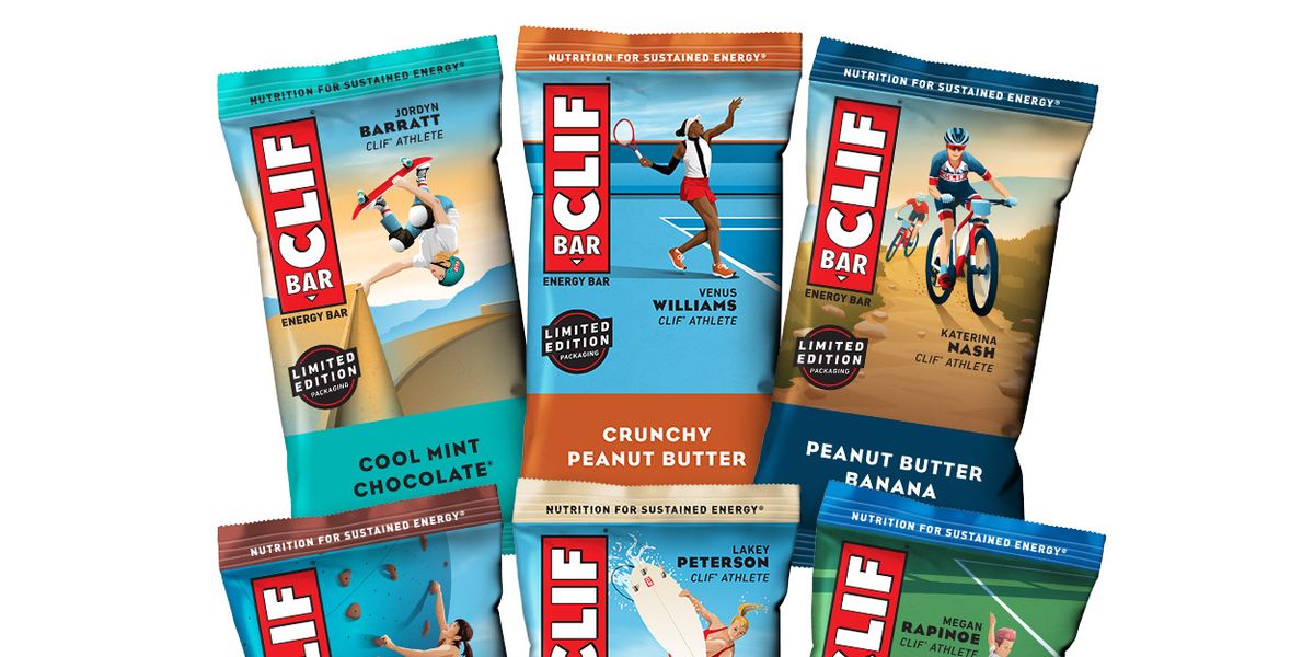 gevolgtrekking mezelf Uitleg Clif Bar Features Six Female Athletes on Limited Edition Packaging