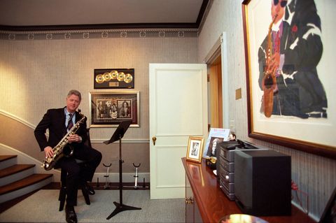 president clinton music room