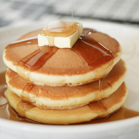 carb cycling Close-Up Of Pancakes In Plate
