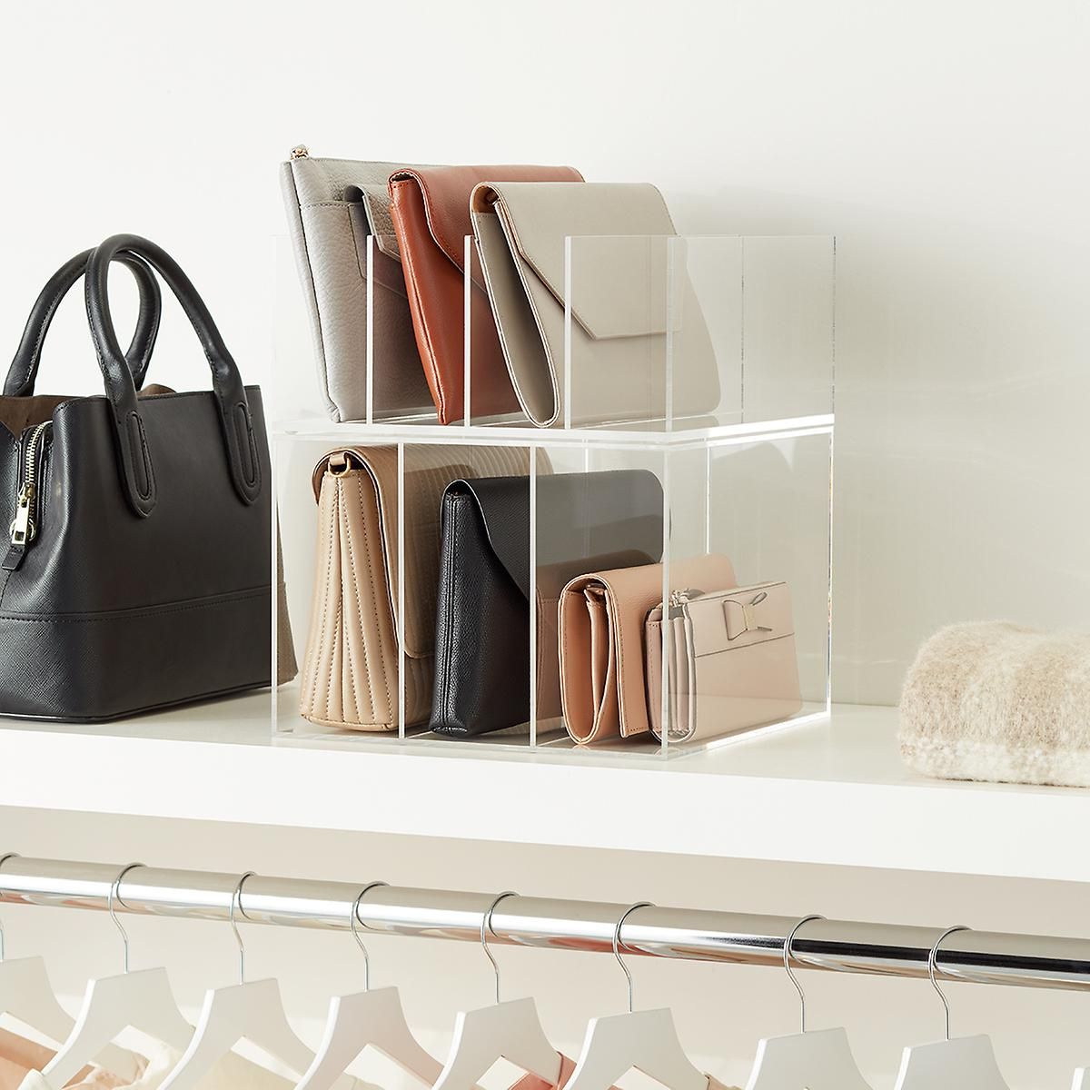 purse closet organizer ideas