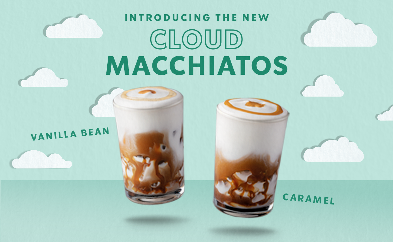 cloud caramel macchiato