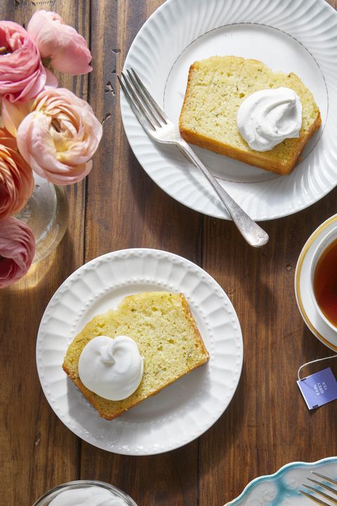 lemon rosemary tea cake