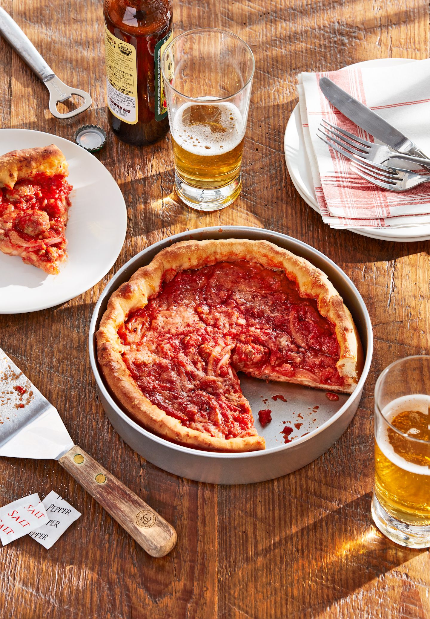 Chicago Deep Dish Pizza