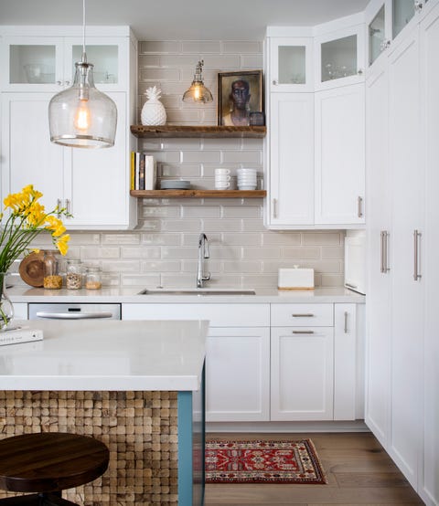 20 Gorgeous Kitchens with Glossy & Reflective Tiles - Unique Kitchen ...