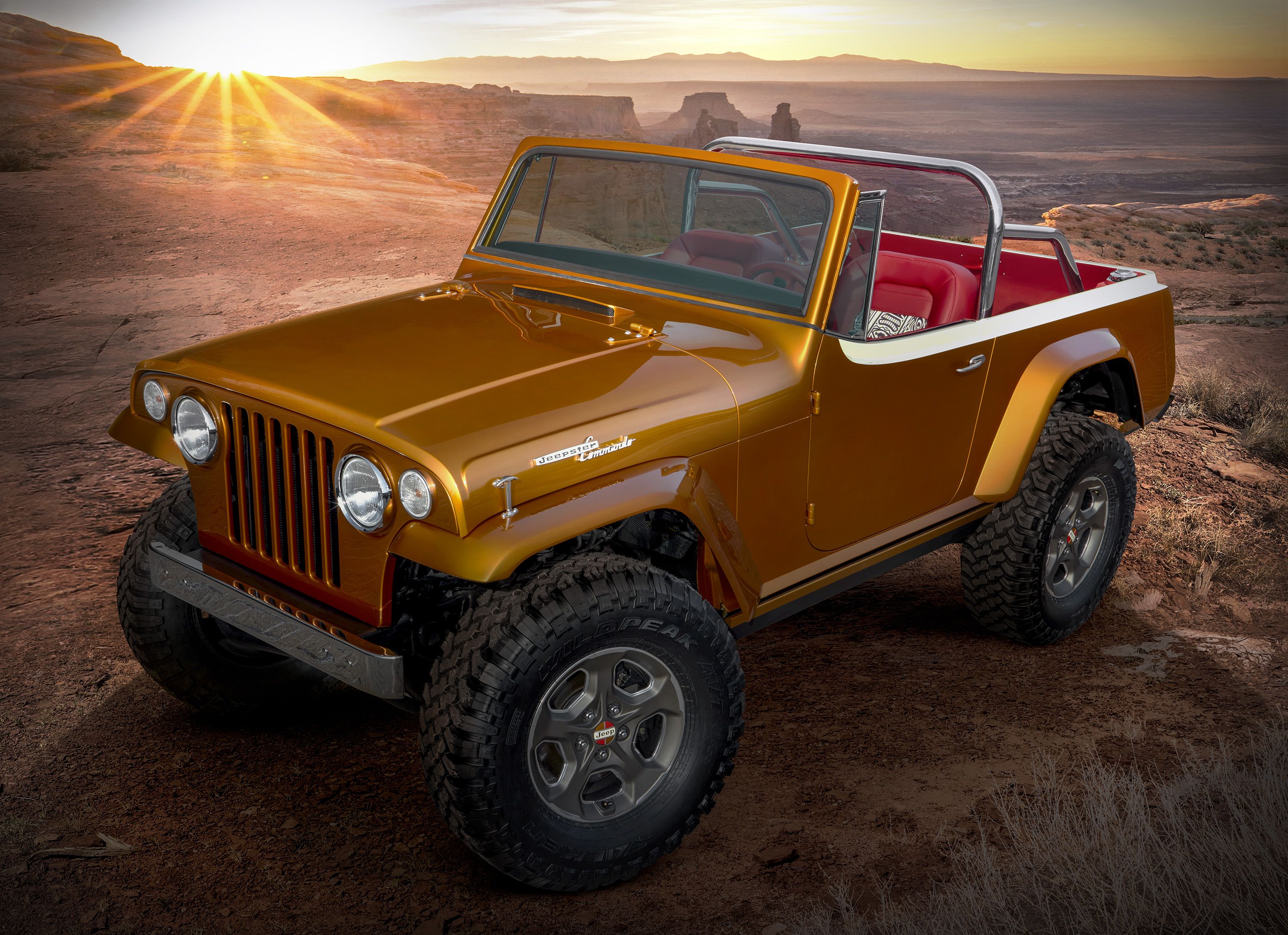Wrangler-Powered Jeepster Is the Coolest Easter Jeep Concept