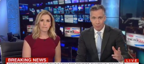 CNN Bomb Threat Forces Anchors Poppy Harlow and Jim Sciutto to Evacuate ...