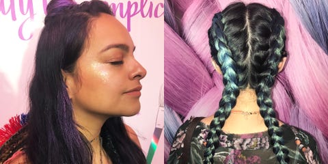 Kylie Jenners Adorned Braid For Easter At Coachella