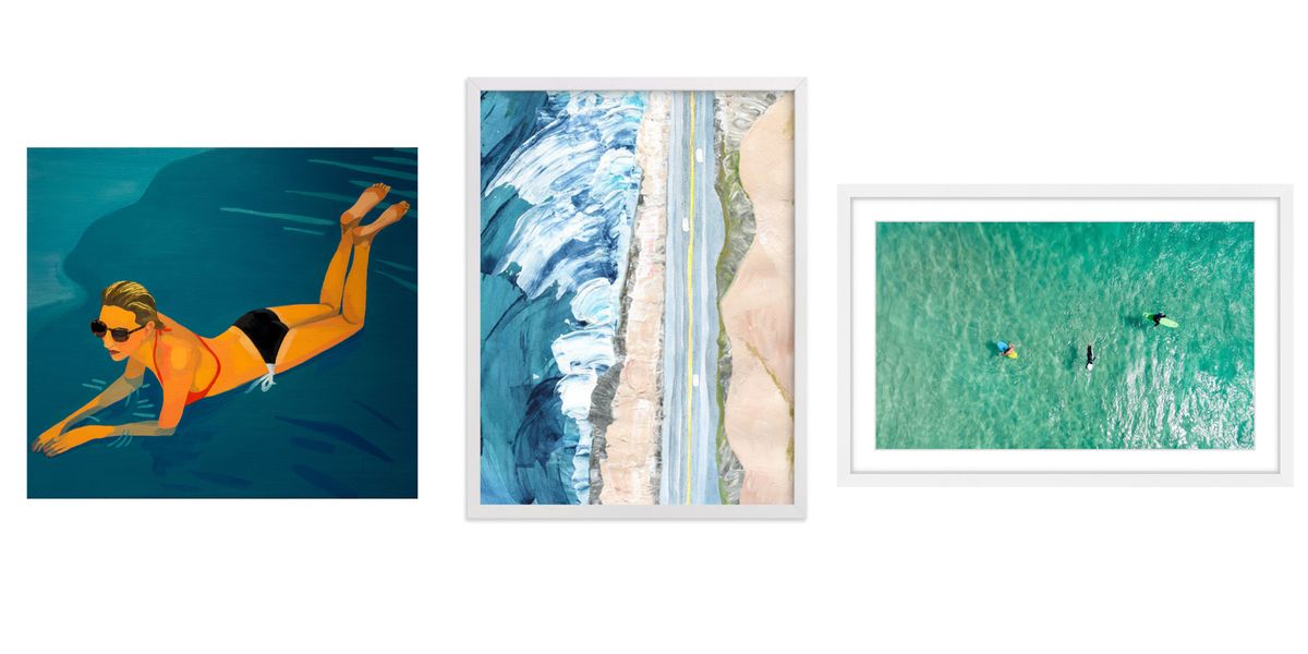 The Best 20 Pieces Of Coastal Wall Art Ocean Art For Your Home